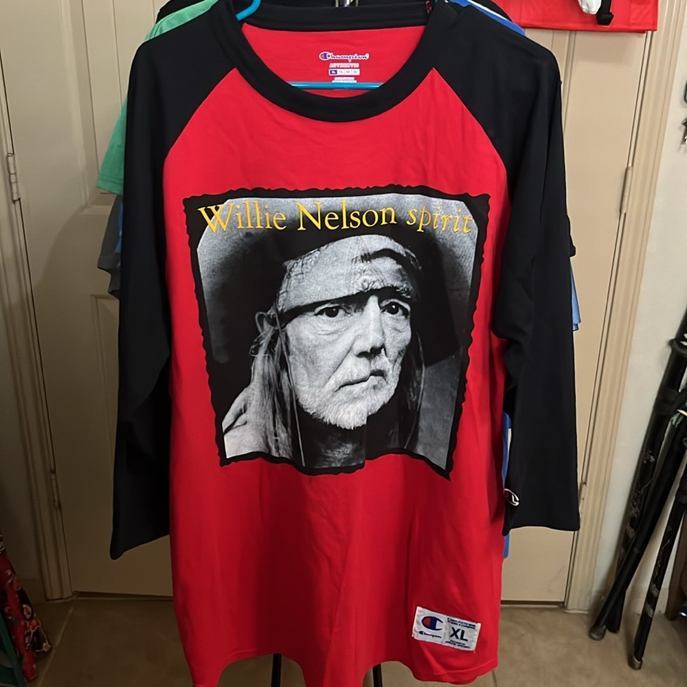 Willie Nelson Last of the Breed XL Long Sleeve Shirt - Picture 3 of 5